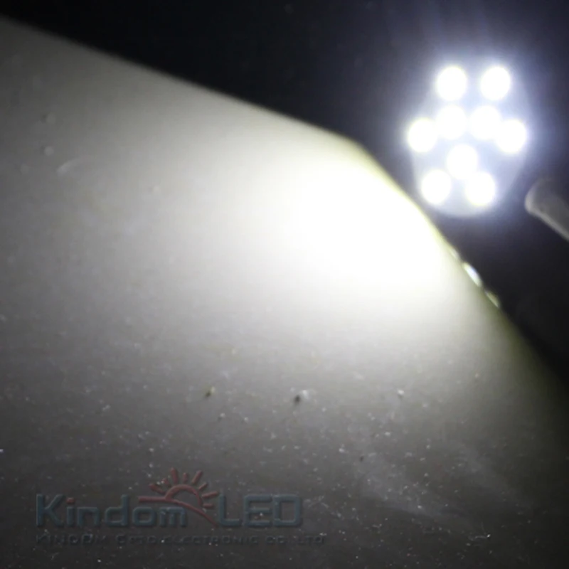 Kindomled 10 шт. G4 LED диск Круглый вытяжка лампа для лодки/автомобильной SMD5050 12 В 24 DC