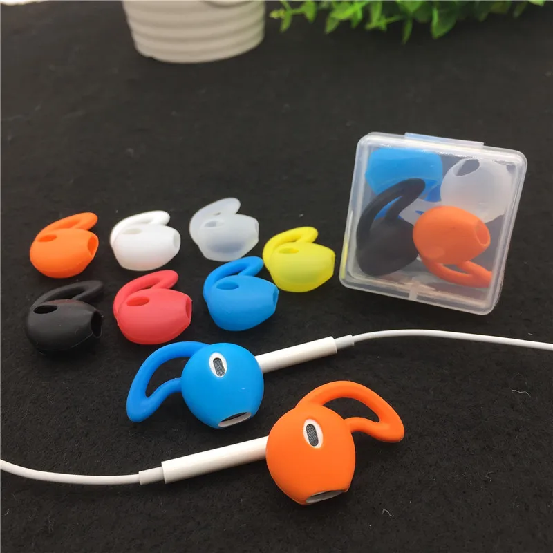 1 пара Air Pods силиконовый чехол для наушников анти выпадение безболезненные ушные