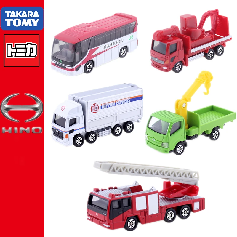 Takara Tomy Tomica hino серия Автобус Грузовик модель комплект Карро автомобиль игрушка