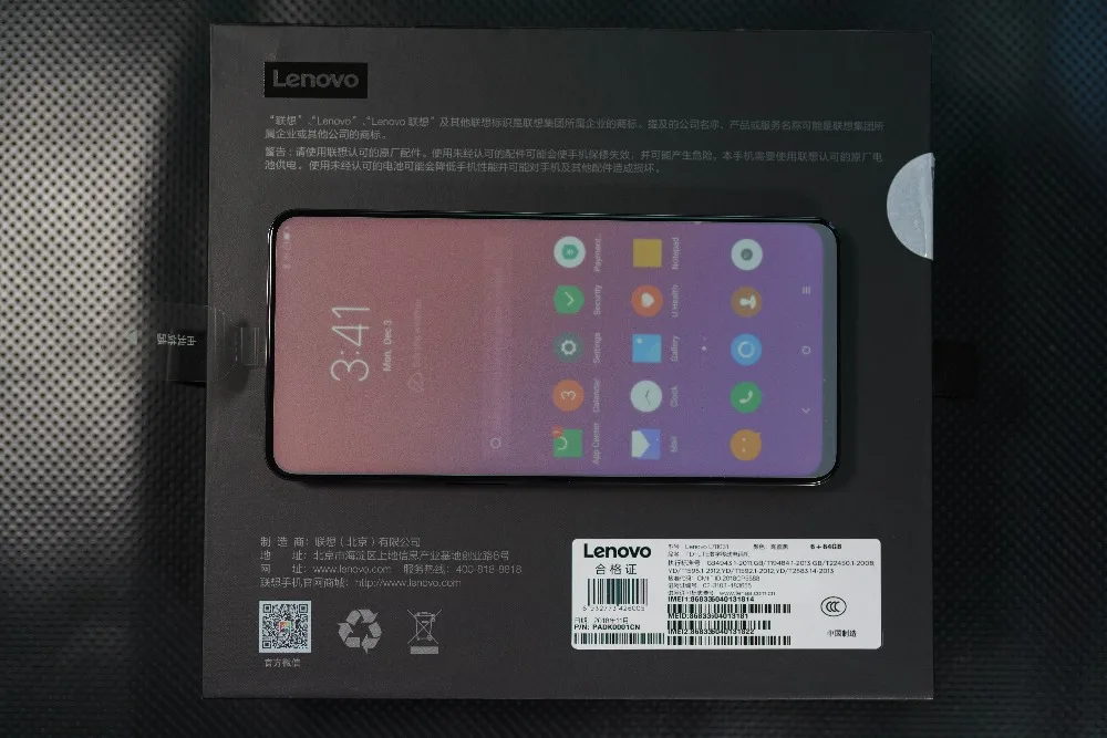 lenovo Z5 Pro 6G 64G LTE Snapdragon 710 Восьмиядерный телефон Android O 6,3" FHD 2340x1080 AI двойная камера палец телефон