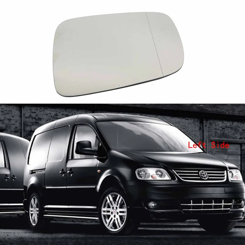 Левая сторона для VW Caddy 2004 2005 2006 2007 2008 2009 2010 2011 крыло с подогревом боковое зеркало заднего вида Стекло