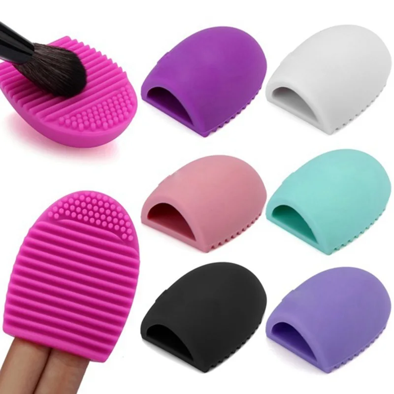 Masro brushegg силиконовая щетка для очистки яйцо кисти косметические моющее Make Up