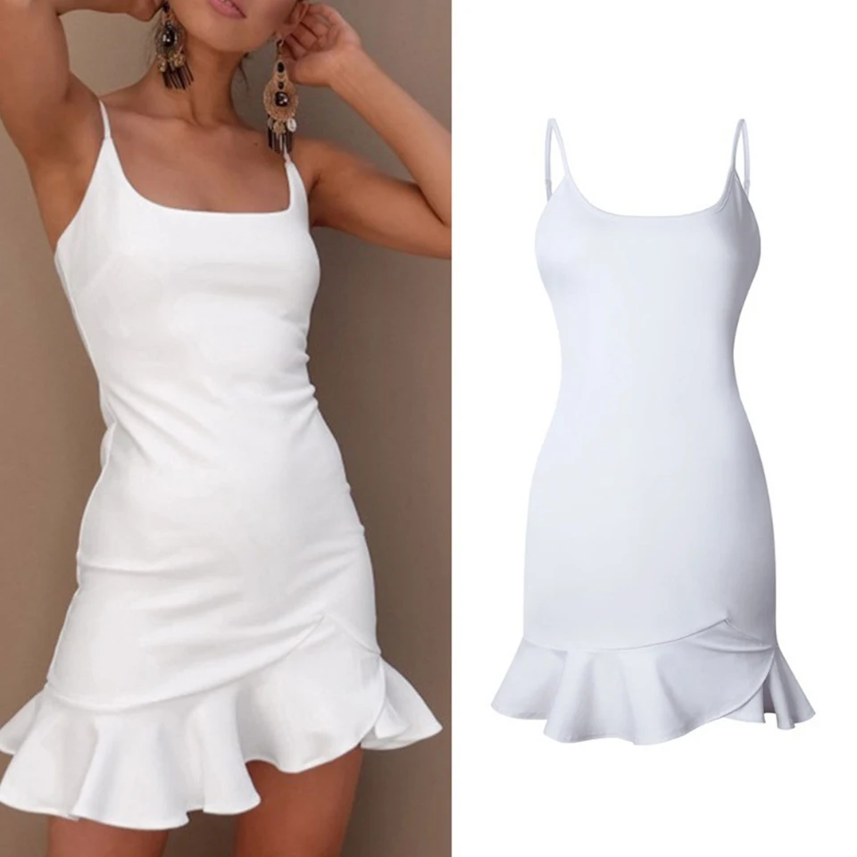 Пикантные узкие Bodycon весна вязаное платье Для женщин Chic роковой ете 2019 красный