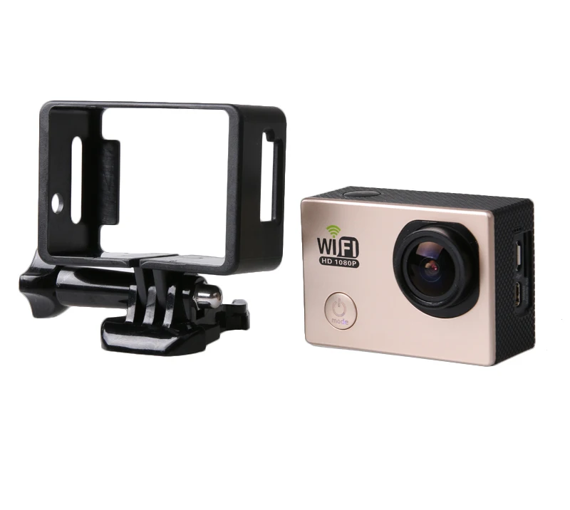 Стандартный защитный чехол с рамкой + Базовое крепление винт для SJCAM SJ4000Wifi SJ4000 SJ5000