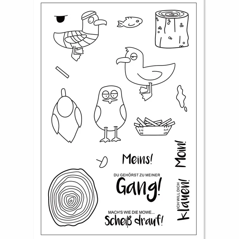 Немецкие словесные металлические штампы и прозрачные | Пресс-формы