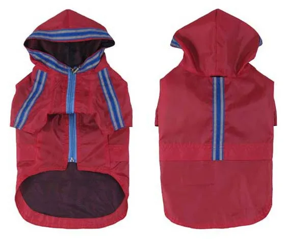 

Large Dog Clothes Big Dogs Nlon Rainsuit Light Weight Raincoat 3 Colours XS-XL