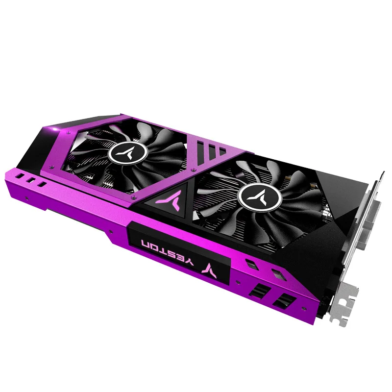 Yeston Radeon RX580 2048SP 8G OC GDDR5 256bit PCI Express x16 3 0 Видео игровой видеокарты DVI + HDMI * DP для