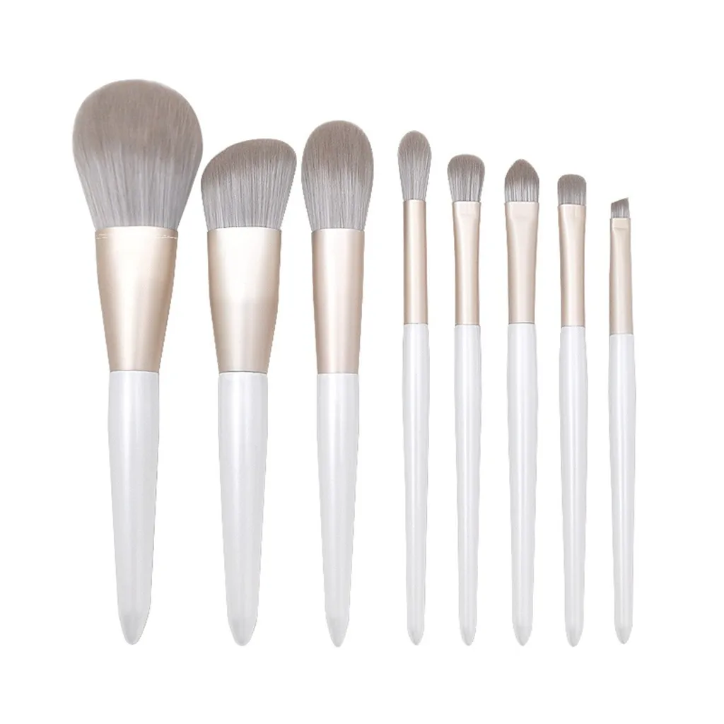 Новые женские Модные кисточки 8 шт. деревянная основа Косметическая кисть для