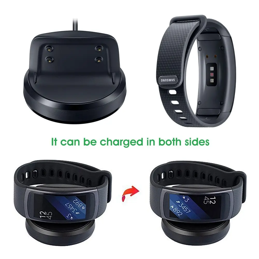 Зарядное устройство для Gear Fit 2 сменный USB зарядный кабель Samsung Fit2 Pro SM-R365/ SM-R360 |