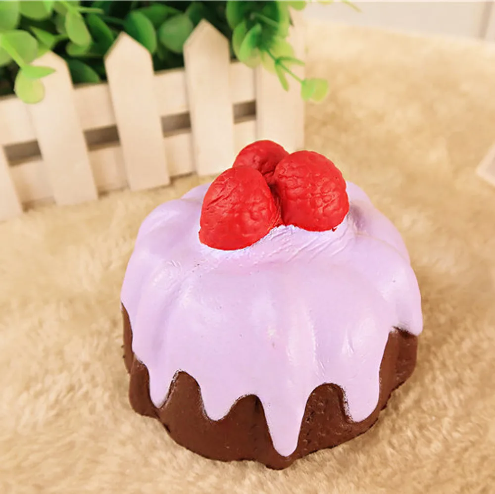 Squishies Красивая посылка, сладкий торт, мороженое, медленно поднимающиеся сжимаемые игрушки, игрушки для снятия стресса, мягкие Мультяшные игрушки, Новинка