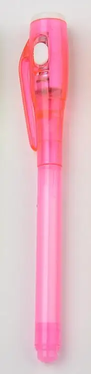 Pink C Корейские канцелярские принадлежности креативное исчезновение магии ручка УФ-светильник ручка с невидимыми чернилами Забавный маркер ручка школьные принадлежности для детей - Цвет: Pink C