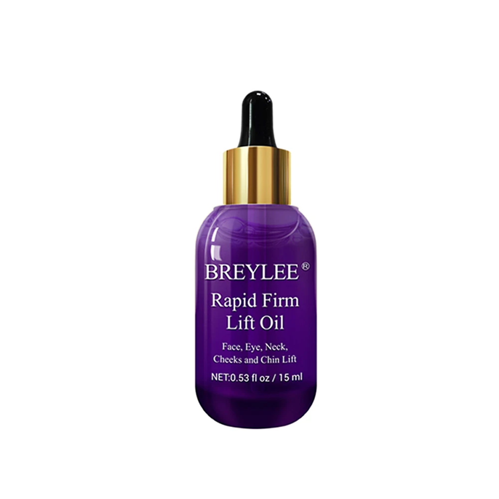 15ml BREYLEE эфирные масла быстрая укрепляющая подтяжка эссенция для лица масло массажное уход за кожей с сывороткой против старения морщин Ремонт 1 шт - Вес нетто: 15ml