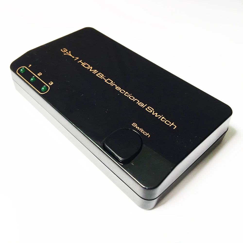 Hdmateries 3-портовый 4K HDMI двухнаправленный коммутатор сплиттер 3X1 или 1X3 селектор