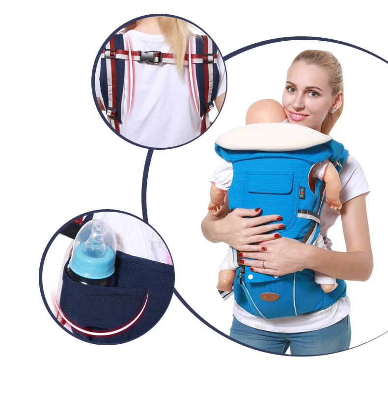 Новинка, 6 в 1, для детей от 0 до 36 месяцев, mochila infantil, эргономичный кенгуру, переноска, слинг, рюкзак для малышей, Детские рюкзаки, переноски для девочек и мальчиков
