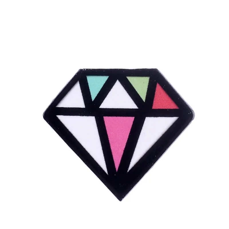 Женская акриловая брошь Самолет Радуга Hello кактус | Украшения и аксессуары