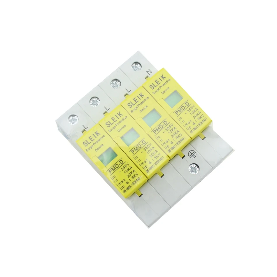 Защитное устройство от перенапряжения высокое качество SPD 4P 10KA ~ 20KA 385VAC|house surge