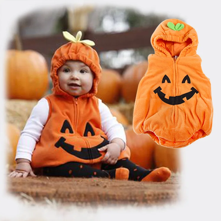 NYAN CAT Infant Toddler Halloween Baby Kids Cute Pumpkin Costume Polar Fleece Comfy Jumpsuit Rompers Clothes Retail | Детская одежда и