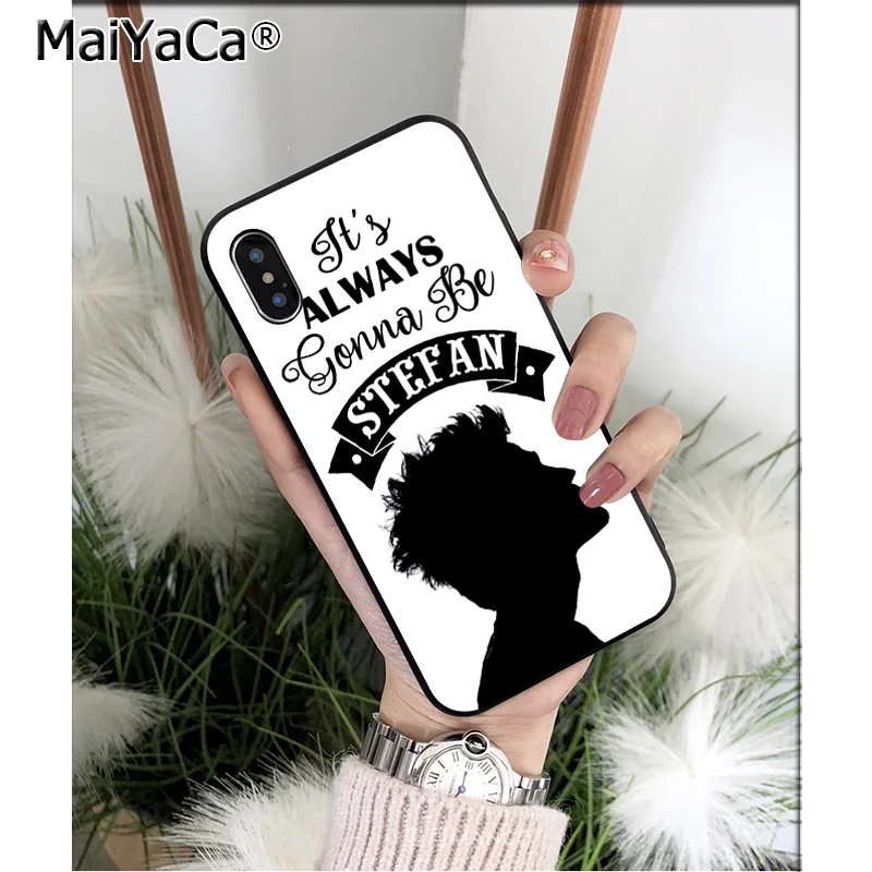 MaiYaCa Дневники вампира ТПУ мягкий высококачественный чехол для телефона iPhone X XS MAX 6