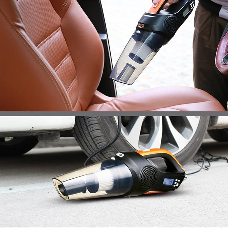 DC12V автомобильный пылесос воздушный компрессор для автомобиля переносной насос