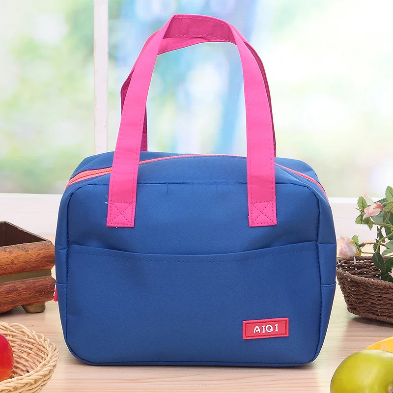 2018 2017 Портативный изолированные холст обед сумка Термальность Еда Пикник сумки