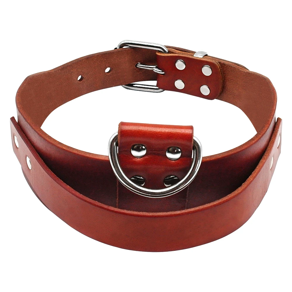 Ошейник для дрессировки собак из натуральной кожи 17 21 дюйм|leather film|leather leash and