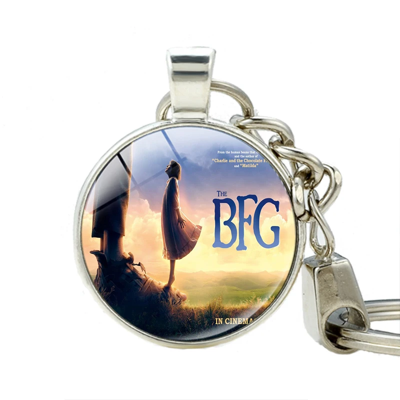 BFG брелок кино ювелирное изделие аниме постер брелки Софи стекло ручной работы