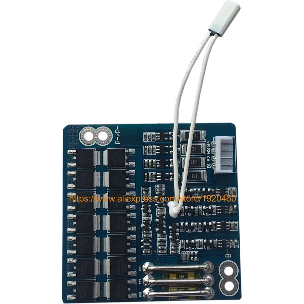 Защитная схема 4S 30A BMS PCM PCB плата защиты аккумулятора для литий ионных литиевых
