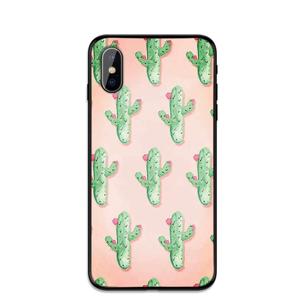 Мягкий ТПУ чехол для Apple iPhone 6 6S 7 8 Plus 5 5S SE X XS MAX XR Силиконовые чехлы с изображением
