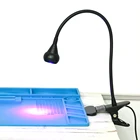 Ультрафиолетовая Светодиодная лампа для отверждения пятен с зажимом