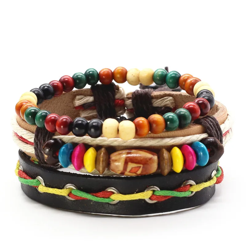 Новое поступление женские браслеты из натуральной кожи с манжетами в стиле панк