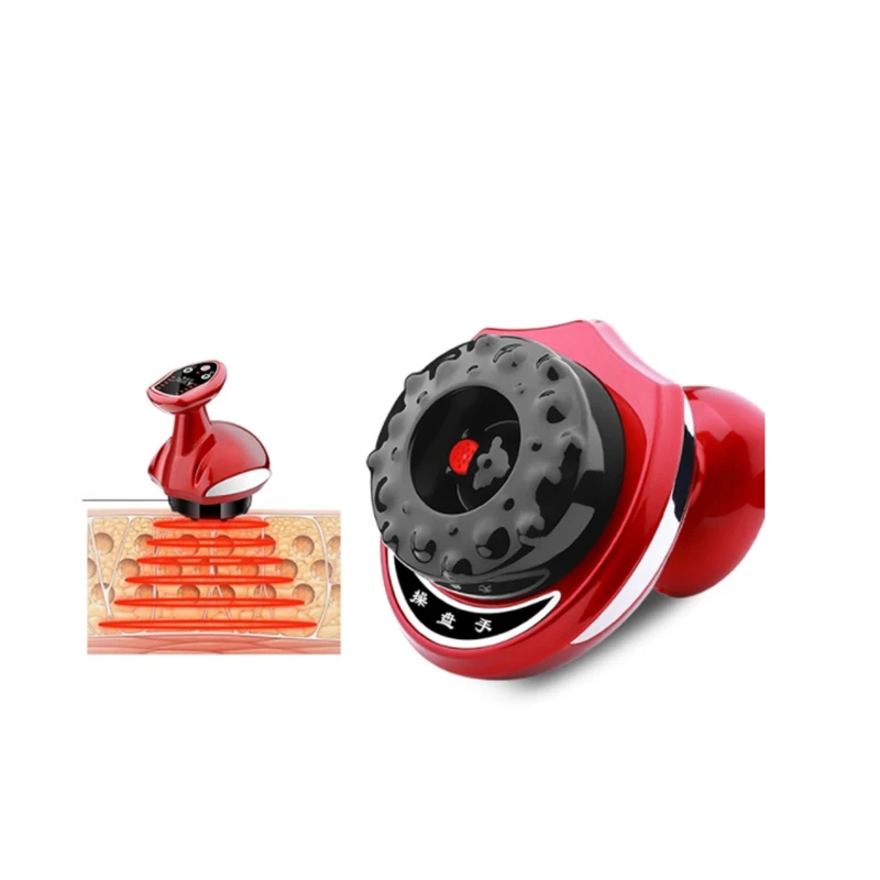 Электрическая USB щетка для массажа тела массажная машина стимуляции