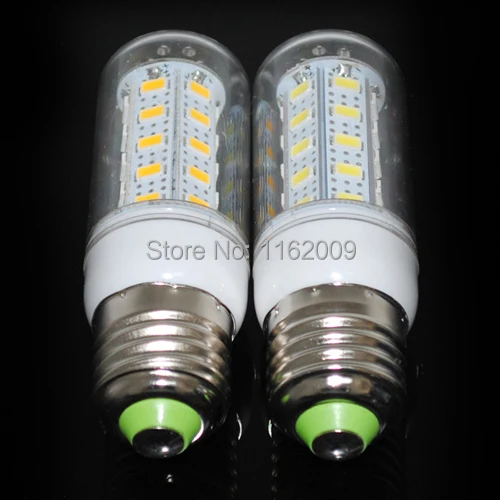Светодиодные лампы E27 220 В кукурузы 5730 36 светодиодов 5730SMD максимум 11 Вт свеча