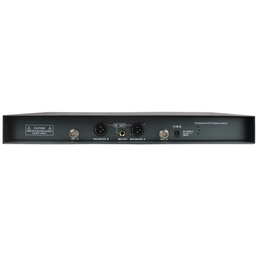 Bolymic высшее качество для сцены! Беспроводная система UR24D PLL UHF с двойным ручным