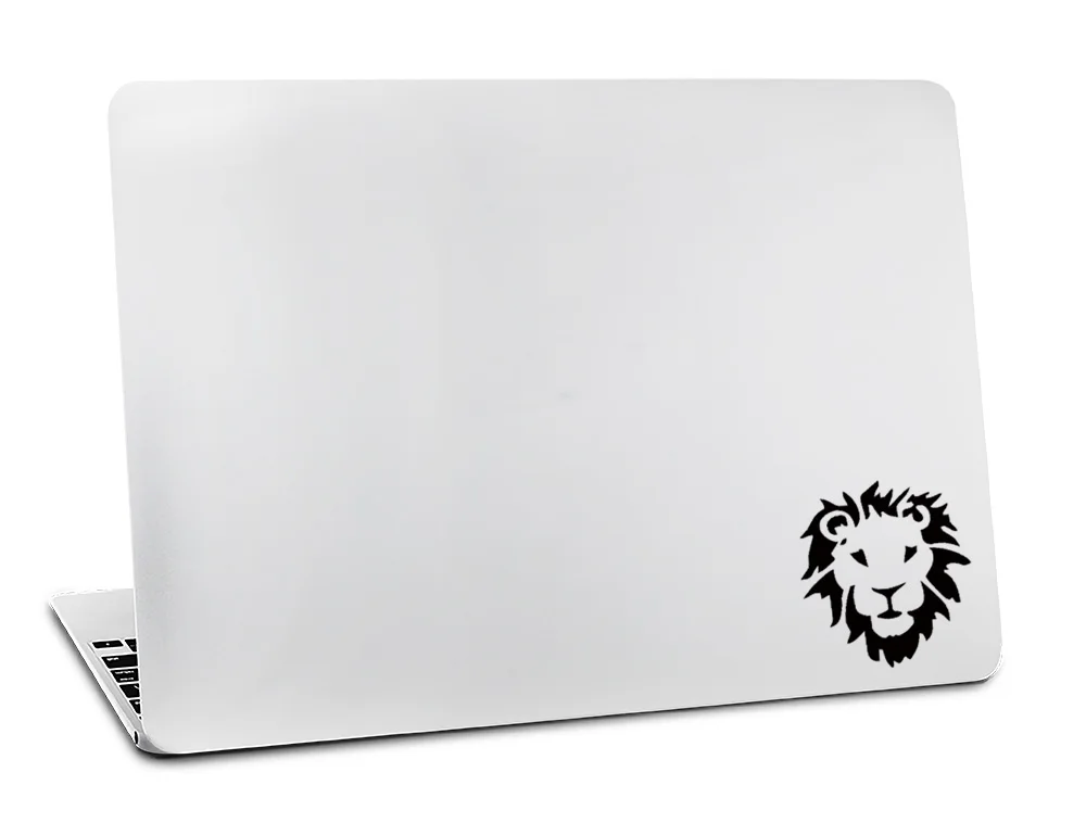 Виниловая наклейка для apple macbook air, 11, 13 дюймов, для Mac Pro, retina, 13, 15, чехол, светящаяся черная наклейка, кошка, обезьяна, волк, сенсорный - Цвет: A4016