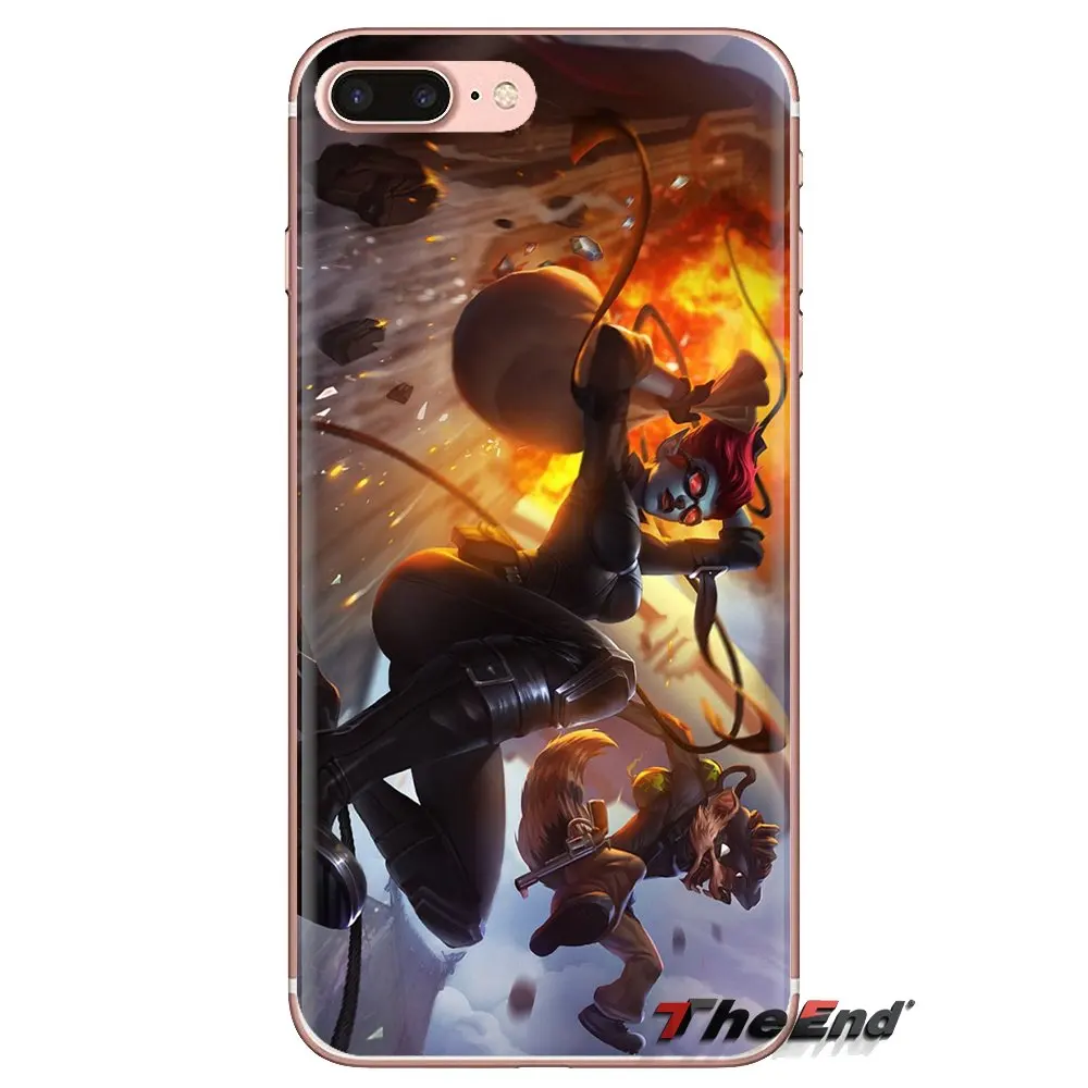 Soft Covers For Huawei G7 G8 P7 P8 P9 P10 P20 P30 Lite Mini Pro P Smart Plus 2017 2018 2019 League of Legends Game Annie Evelynn |