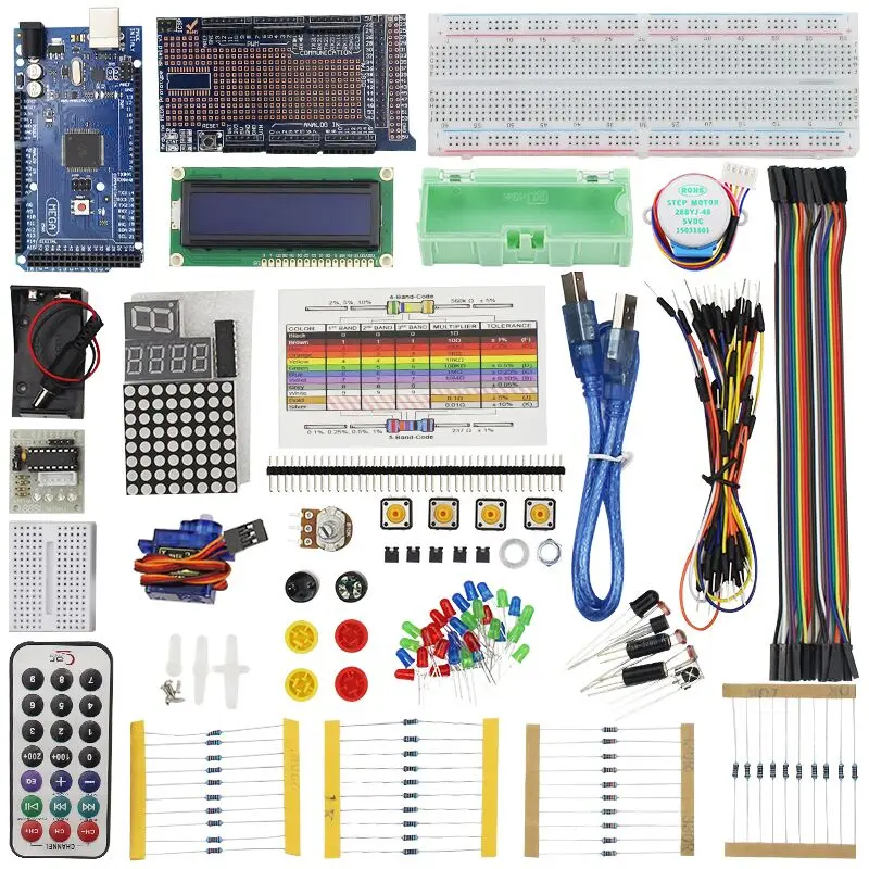 DIY стартовый набор для Мега 2560 супер Обучающий Raspberry Pi 3|kit for arduino|kit kitskit starter |