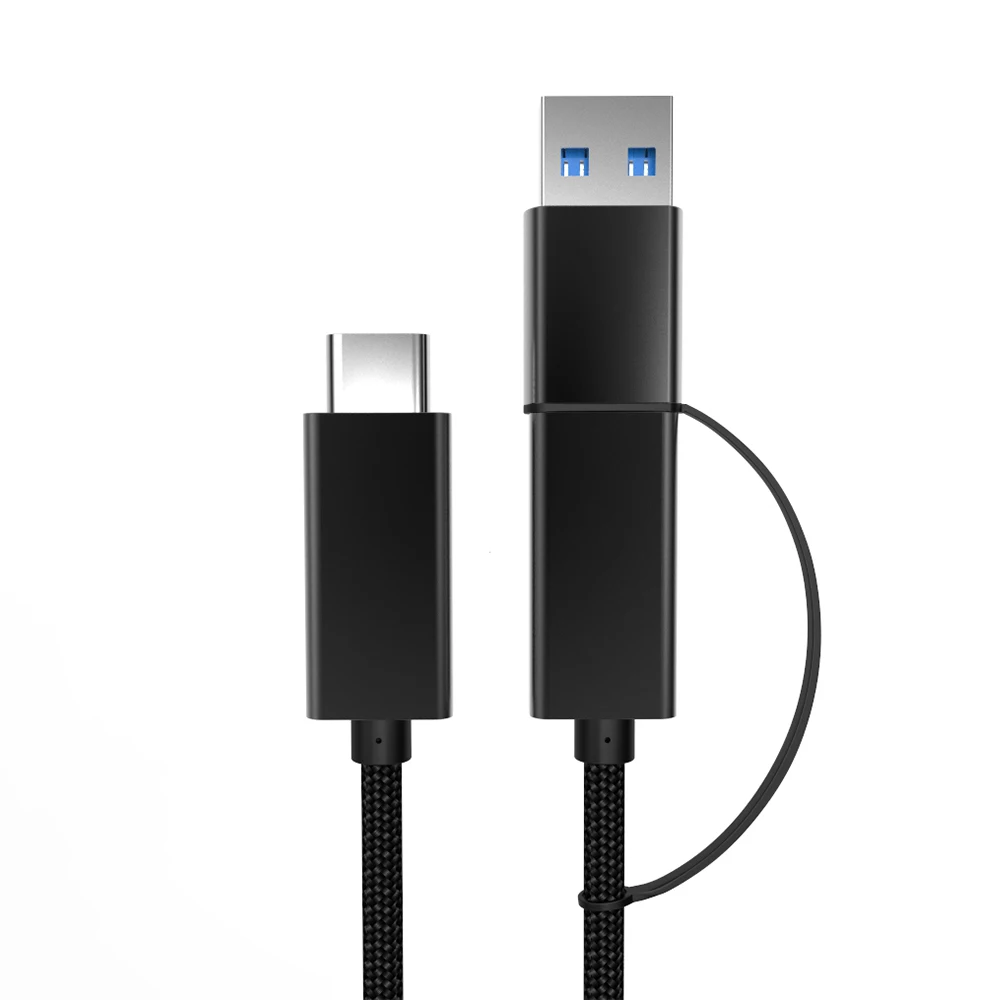 QC3.0 USB Type C кабель 3 0 A to для Samsung Galaxy S9 Note 9 3A 60W PD Мощный 2 в 1 кабель|Кабели мобильных