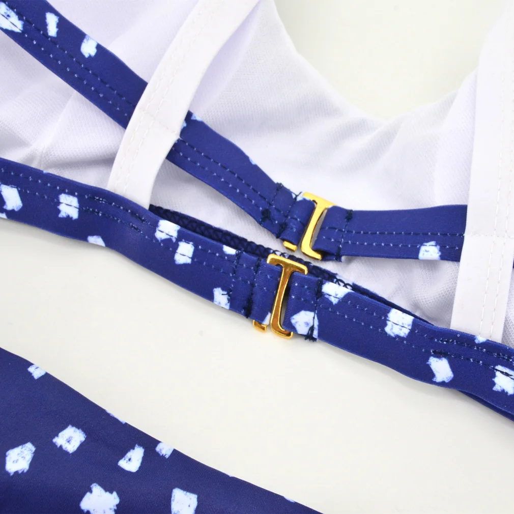 2018 Для женщин вырезать Винтаж Булавки до бикини купальный костюм Maillot De Bain низкая