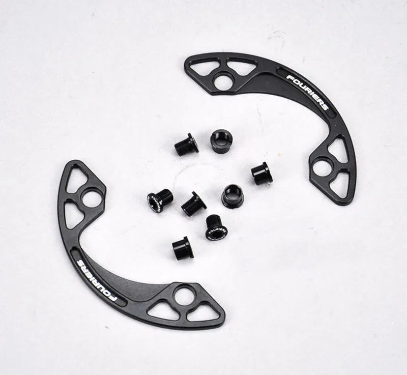 1 шт. CNC сплав Fouriers MTB велосипедная цепь Bash Guard крепление цепное кольцо направляющая 30-40T p.c. D 104 мм