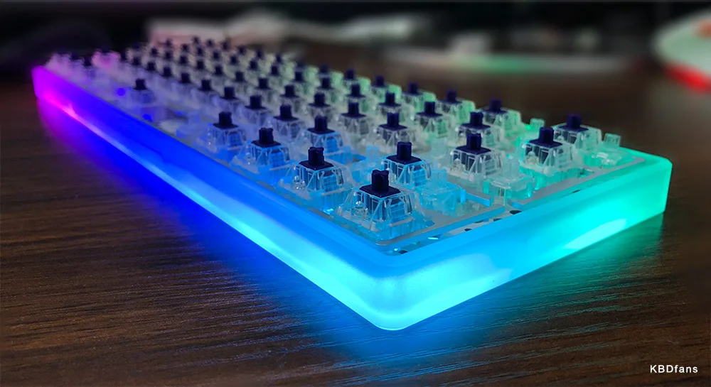 KBDfans Новое поступление dz60 чехол Акриловые ЧПУ чехол молоко чехол PCB Costar пластины для 60% GH60 мини механическая клавиатура