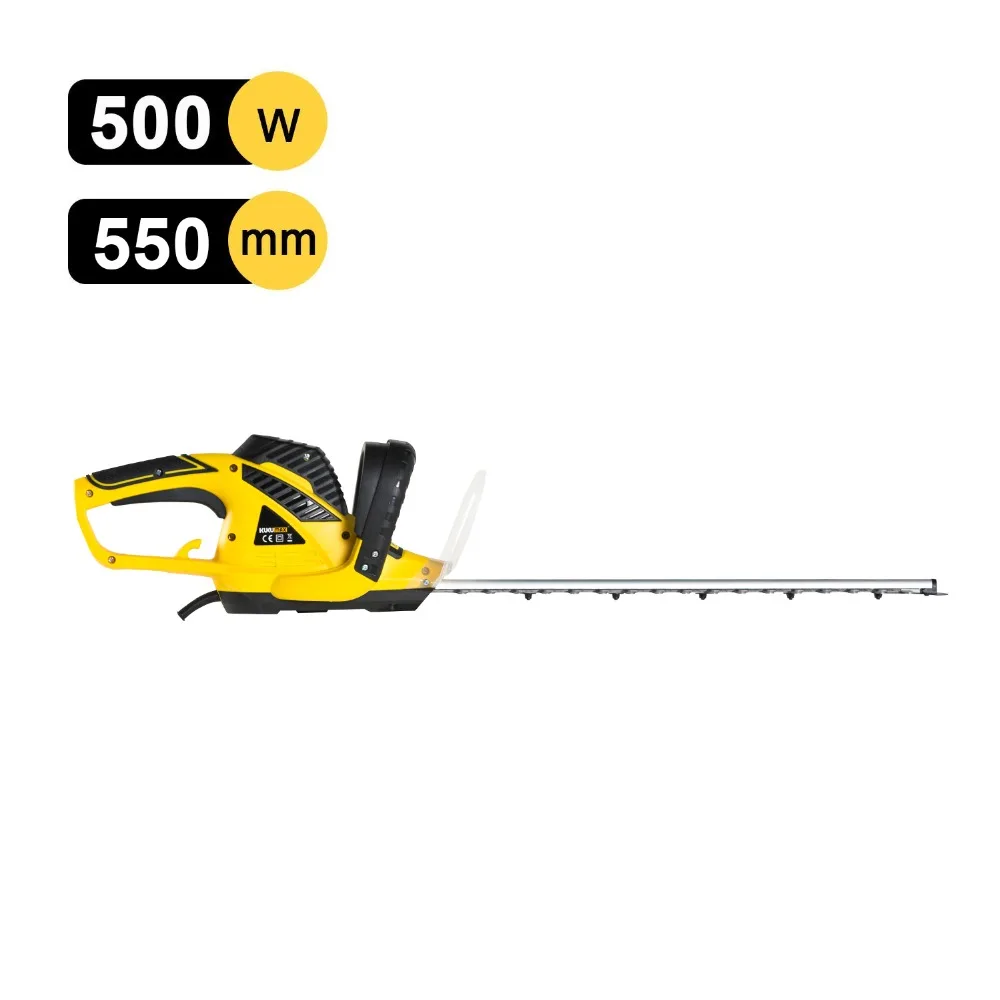 KUKUMAX KM-HT61-500 электрический триммер 500 Вт желтый 55 см | Инструменты