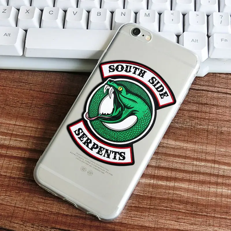 Чехол для телефона Southside Serpents мягкий силиконовый чехол iPhone 8 американский ТВ