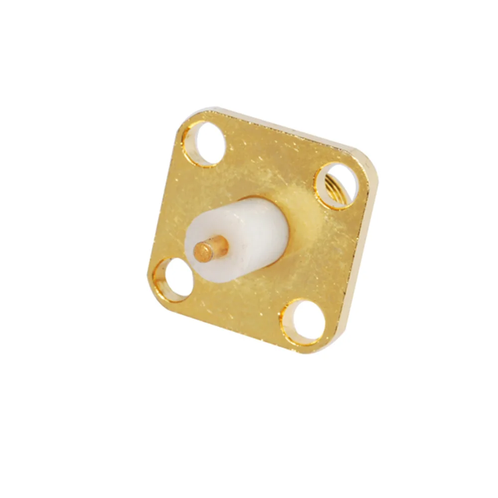 Eightwood 5PCS RP-SMA Jack Male RF Coaxial Connector Adapter Straight 4 Hole Panel Mount for Antenna Aerial Telecom PC/LAN | Автомобили и