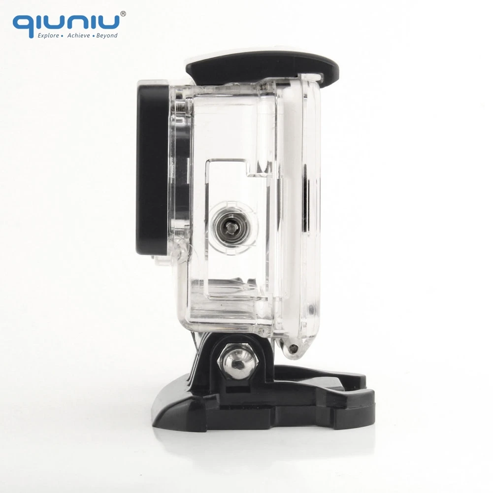 Защитный чехол QIUNIU с защитным корпусом для камеры GoPro Hero 3 3+ 4, аксессуары для GoPro