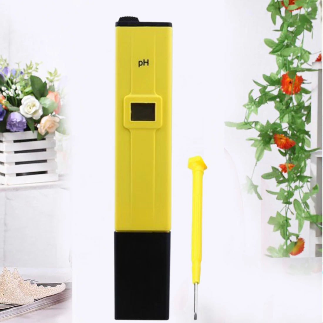 Инструмент для тестирования ЖК экран цифровой измеритель PH Ручка 0 14 аквариумный
