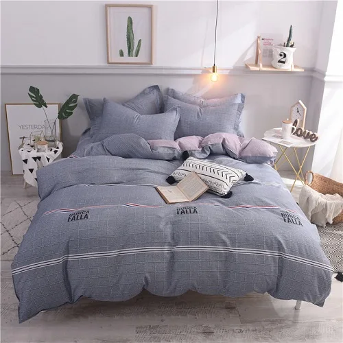 Bedding set 3 Детский мягкий хлопковый комплект постельного белья для близнецов, полный комплект постельного белья, пододеяльник, пододеяльник, ropa de cama - Цвет: Bedding set 3