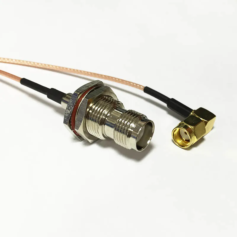 WIFI router cable RP SMA male RA switch TNC female bulkhead RF coxa adapter RG178 15cm | Мобильные телефоны и аксессуары