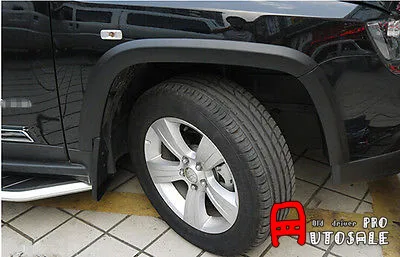 Качество для Jeep Compass 2011 2015 черные накидки на крыло комплект удлинителей свод