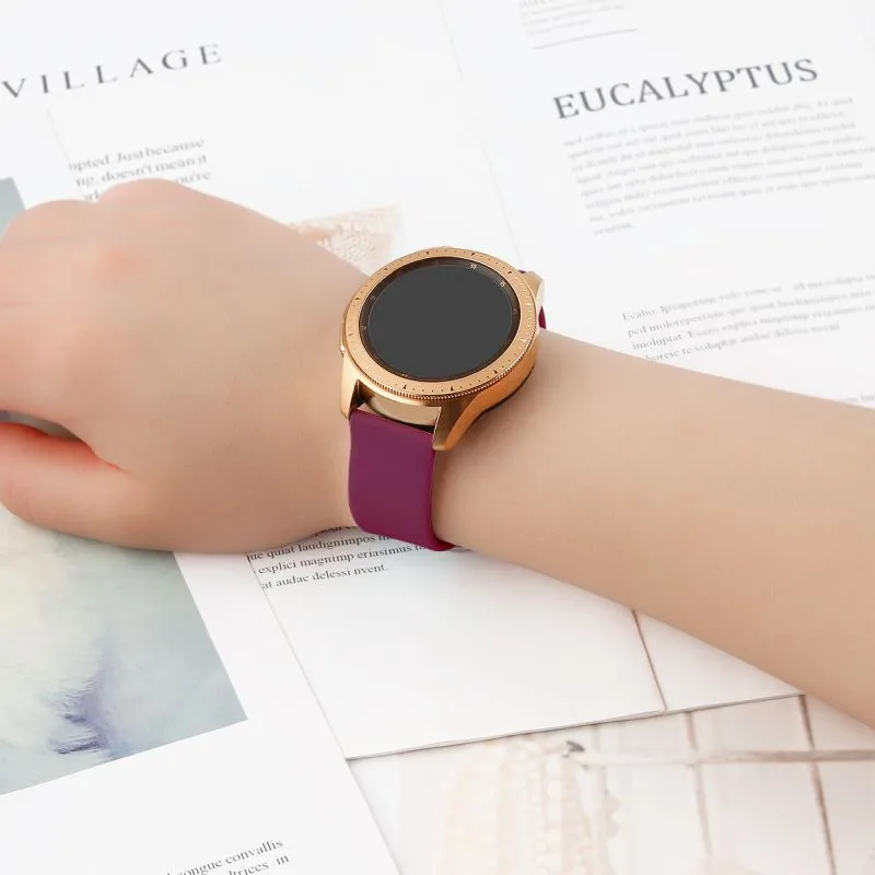 Носимые силиконовые часы браслет для умных часов Замена для Galaxy Watch Active/42 мм