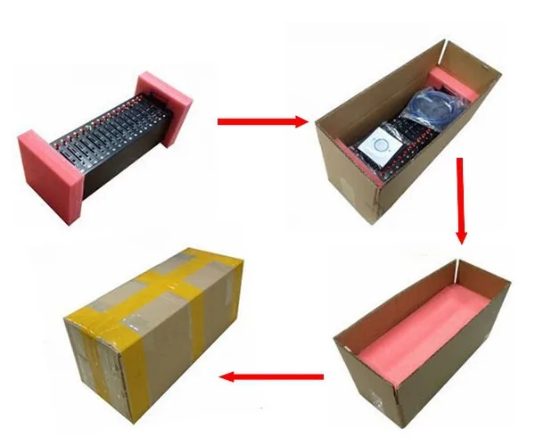 2016 Промоциональный модем пул Wavecom с 16 портами Wavecom Q2303 и самым дешевым модулем GSM - Sms massa on.